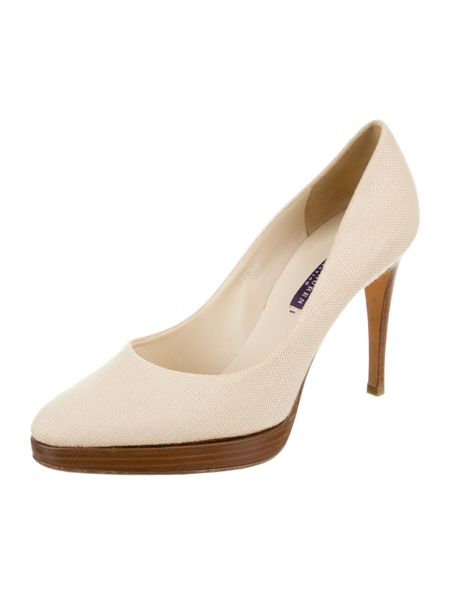 Ralph Lauren Canvas Pumps