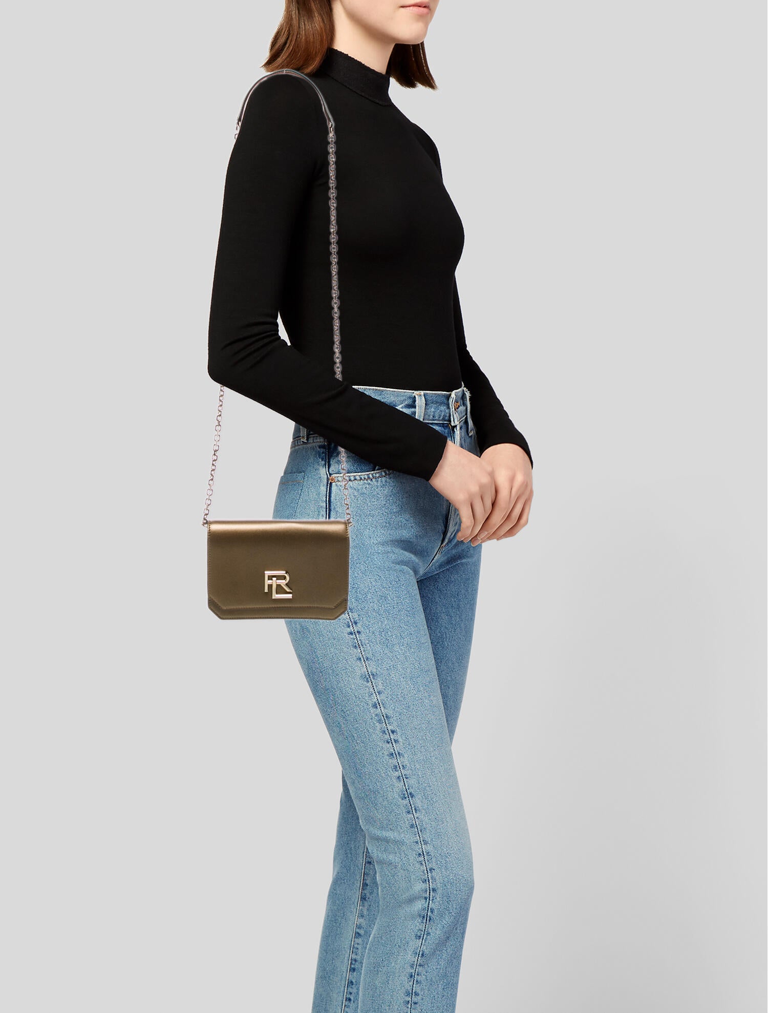 Ralph Lauren Leather Crossbody Bag