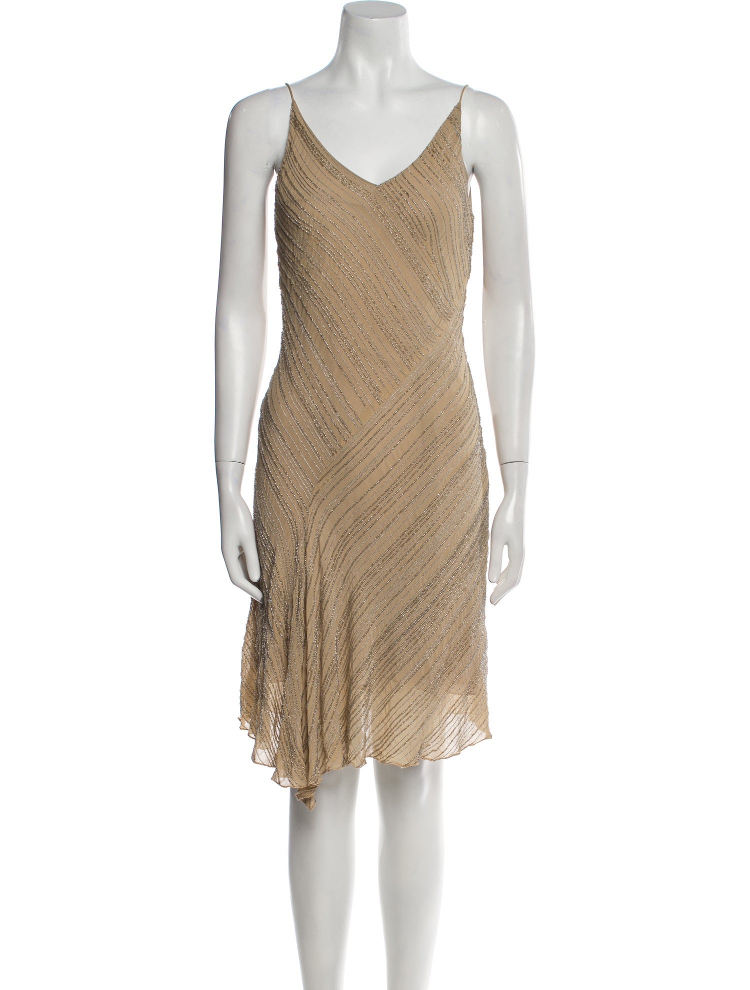 Ralph Lauren Silk Midi Length Dress