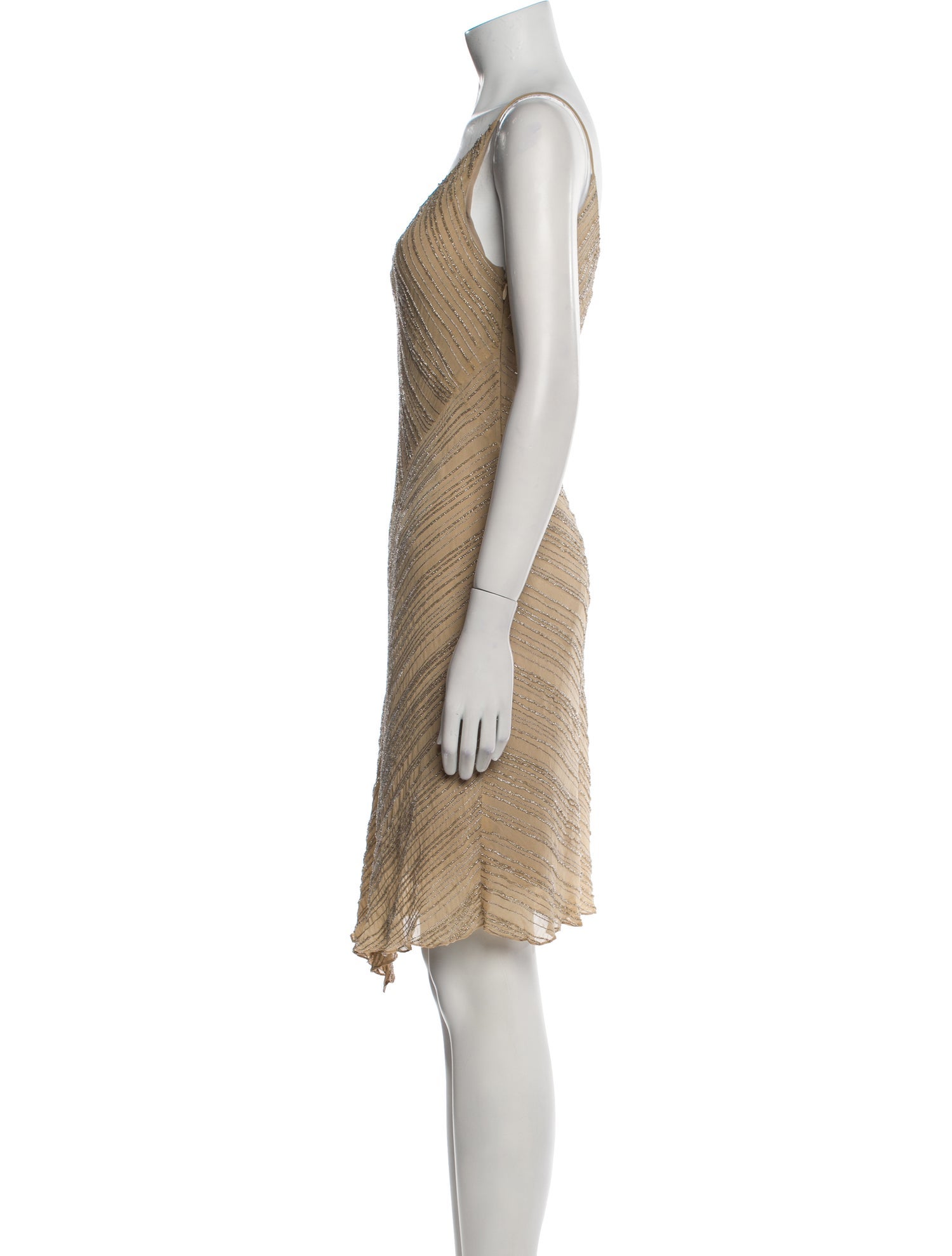 Ralph Lauren Silk Midi Length Dress