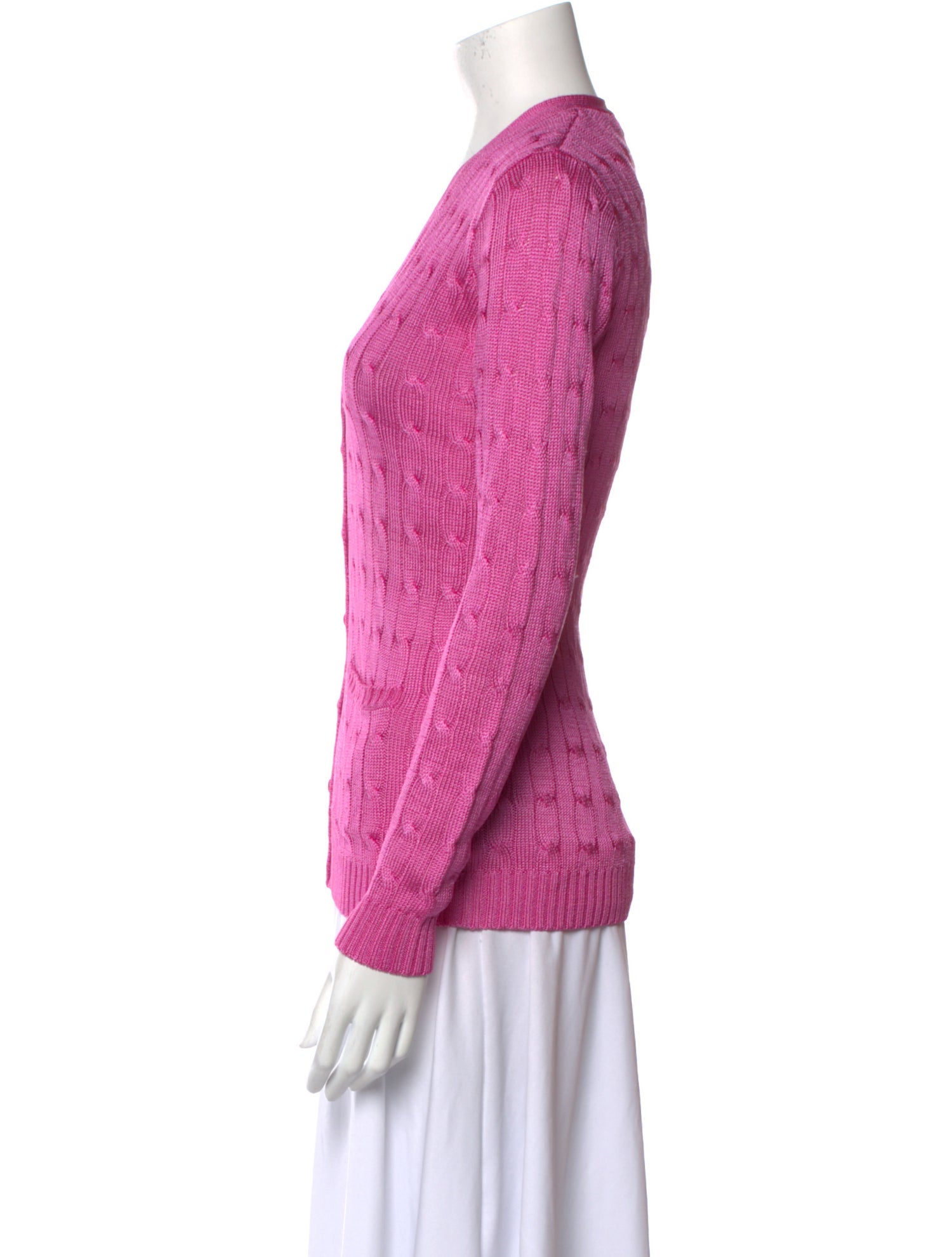 Ralph Lauren Silk V-Neck Sweater w/ Tags