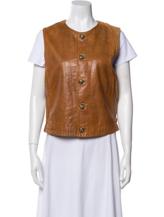 Ralph Lauren Leather Vest