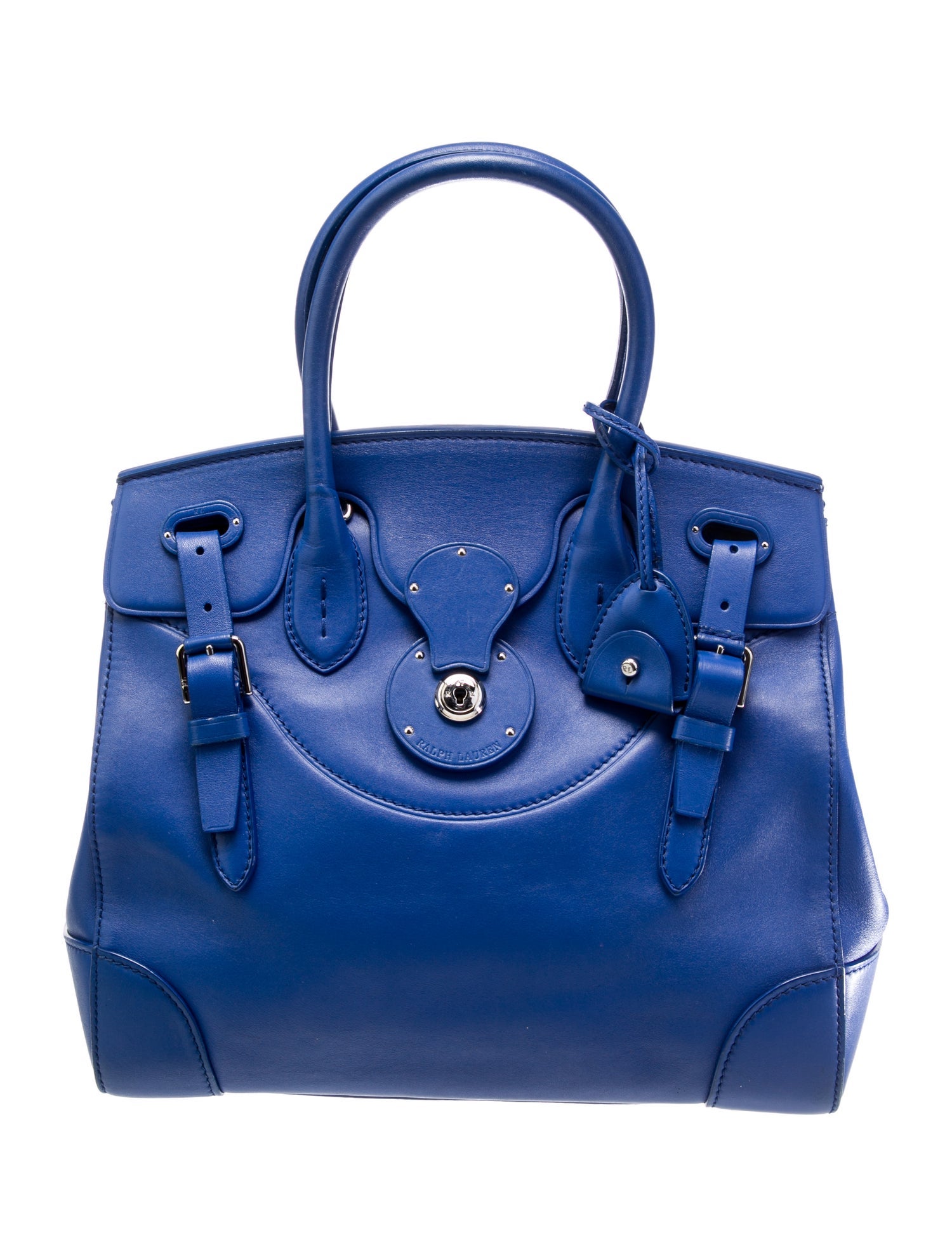 Ralph Lauren Leather Top Handle Bag