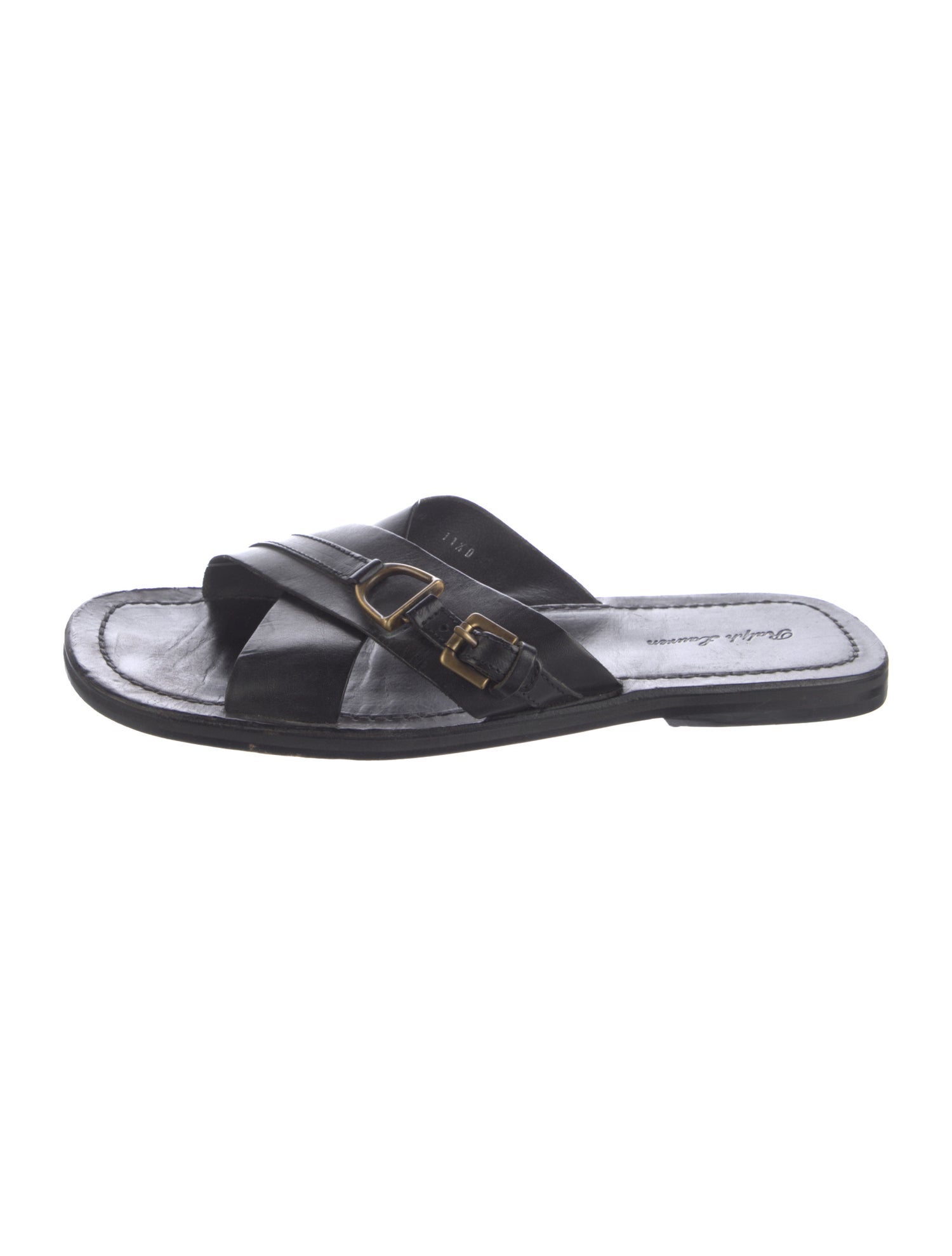 Ralph Lauren Leather Slides