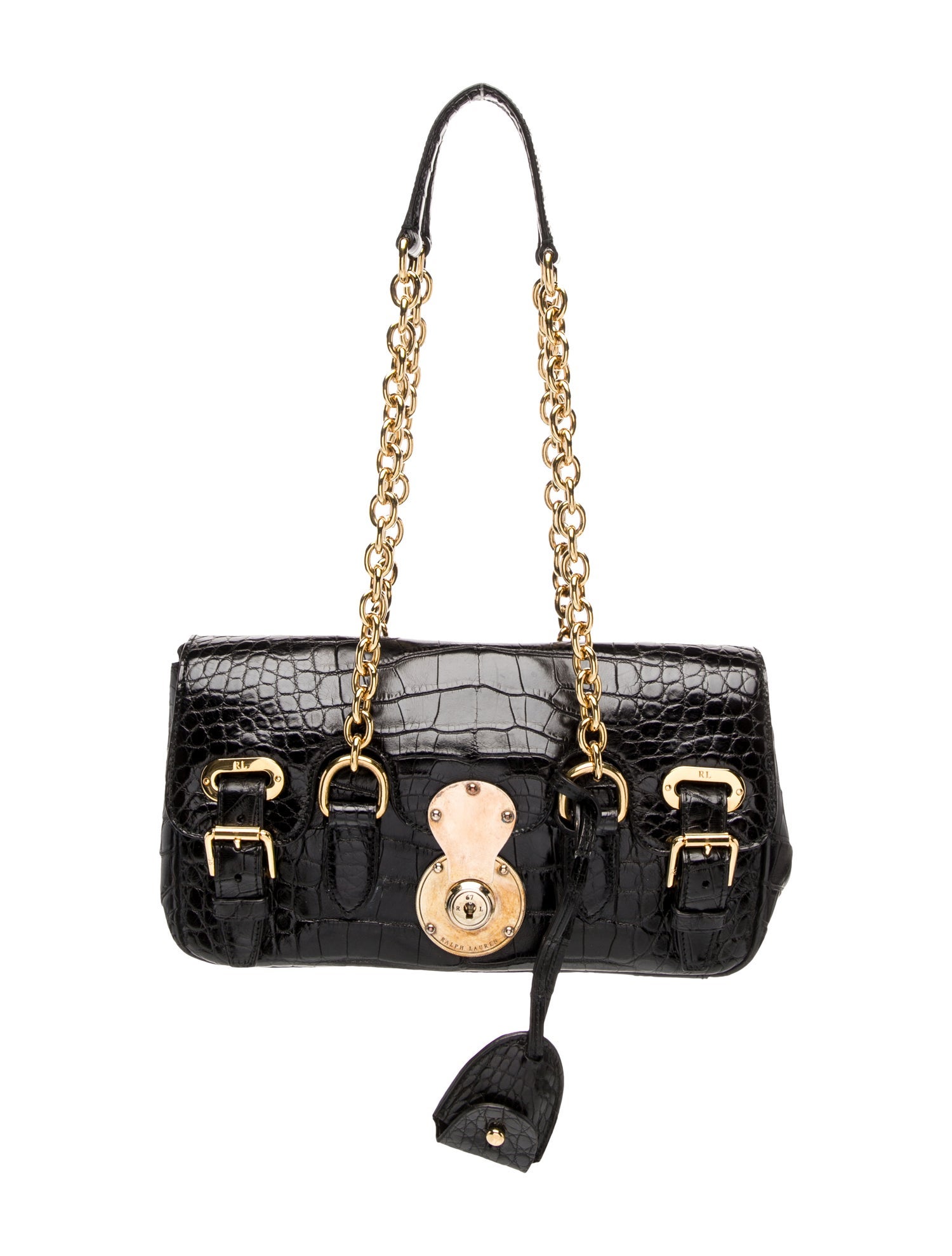 Ralph Lauren Alligator Shoulder Bag