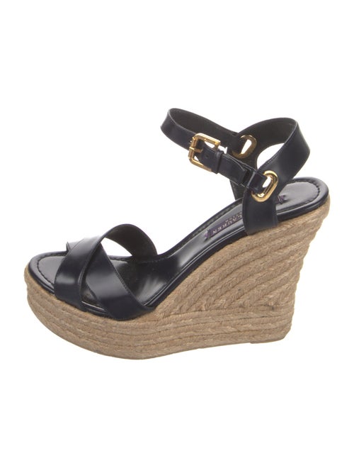 Ralph Lauren Leather Espadrilles