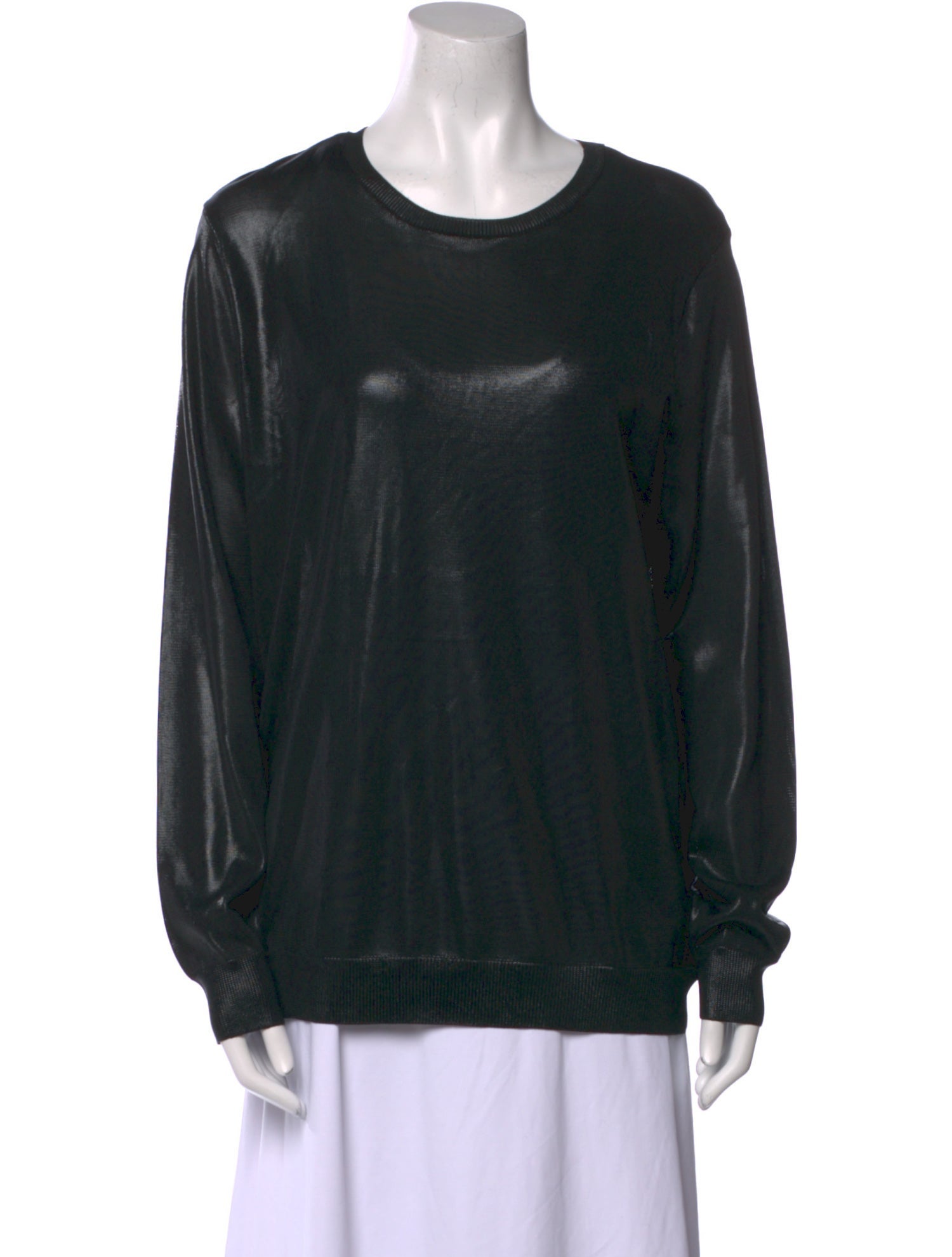 Ralph Lauren Silk Crew Neck Sweater