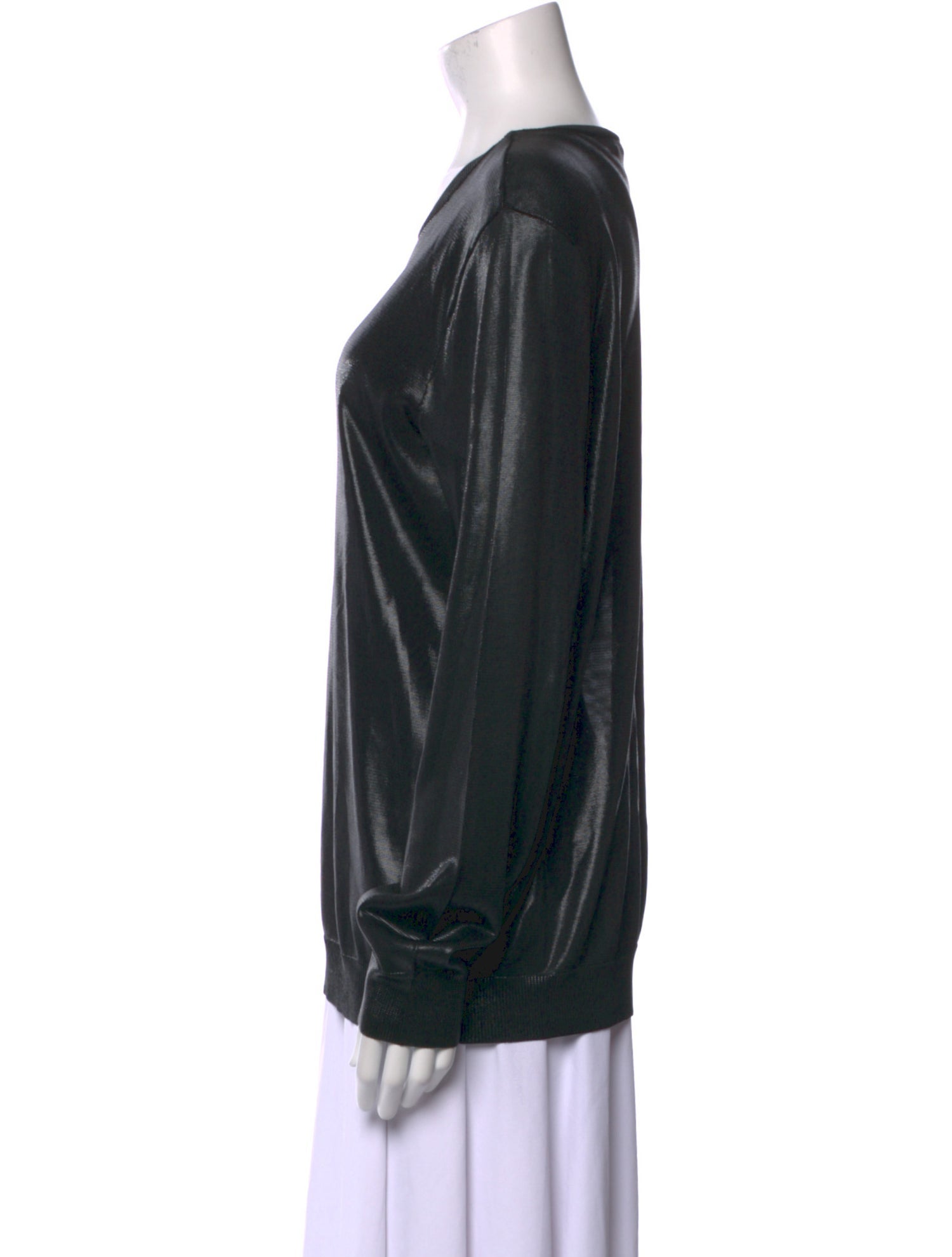 Ralph Lauren Silk Crew Neck Sweater