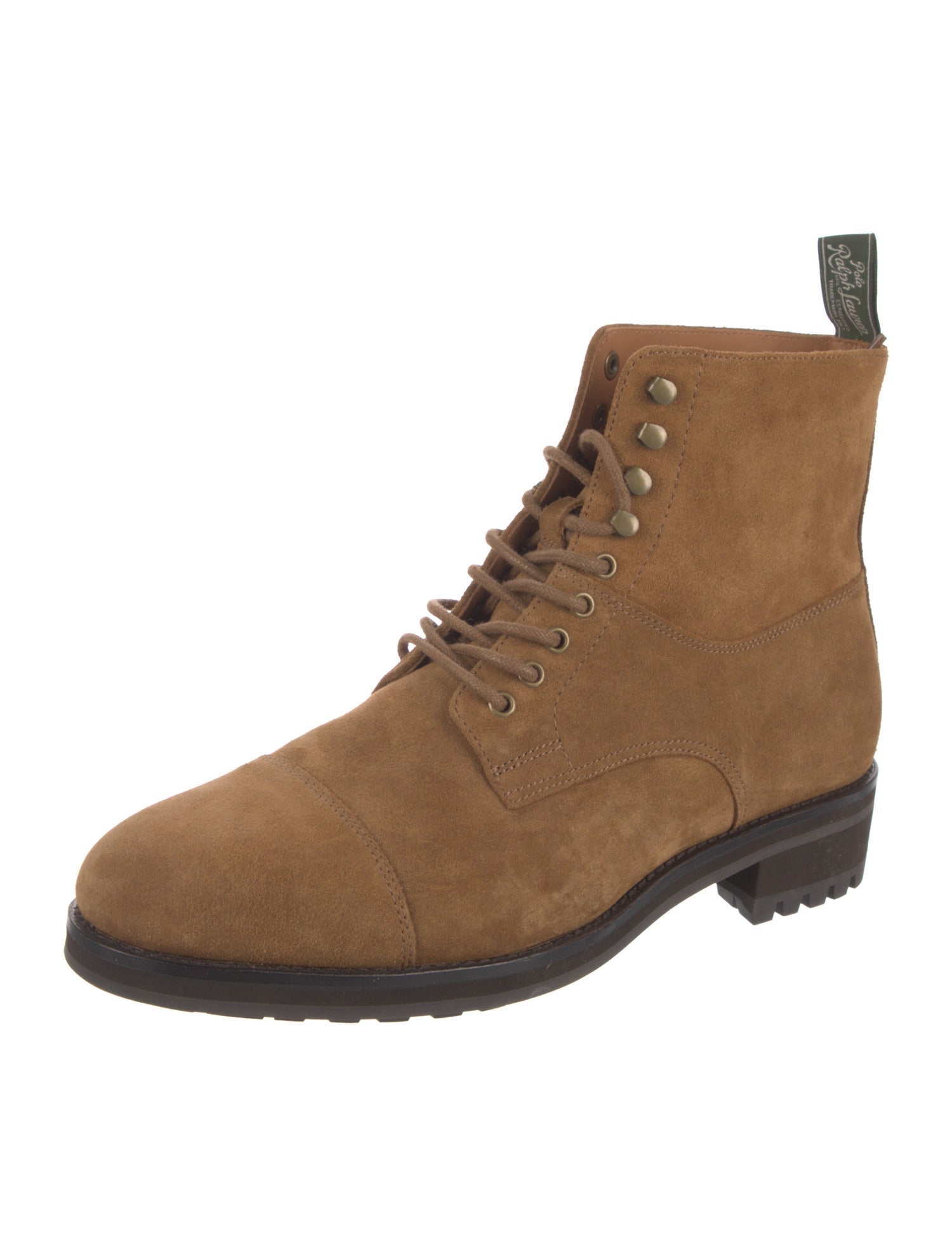 Ralph Lauren Suede Lace-Up Boots