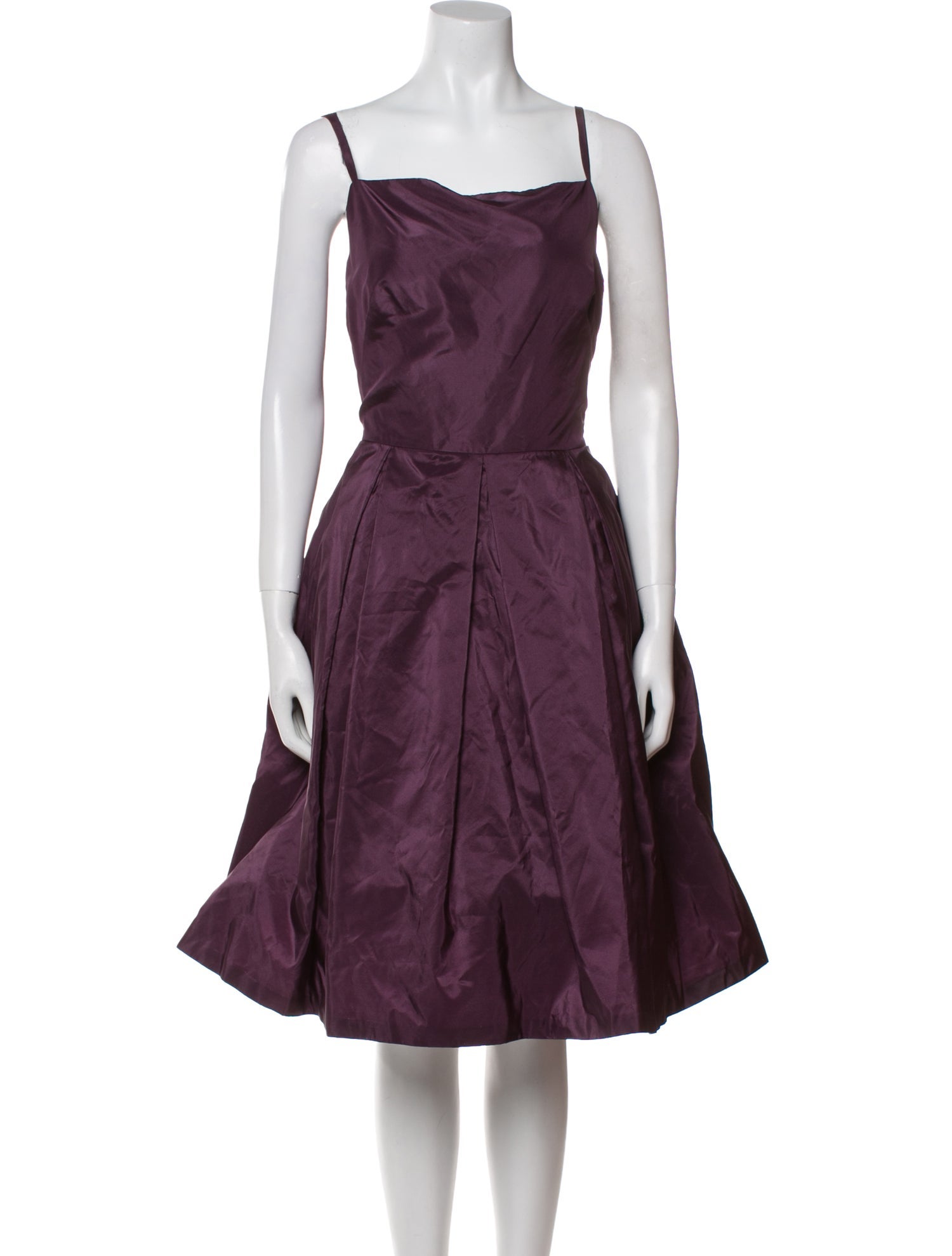 Ralph Lauren Silk Knee-Length Dress