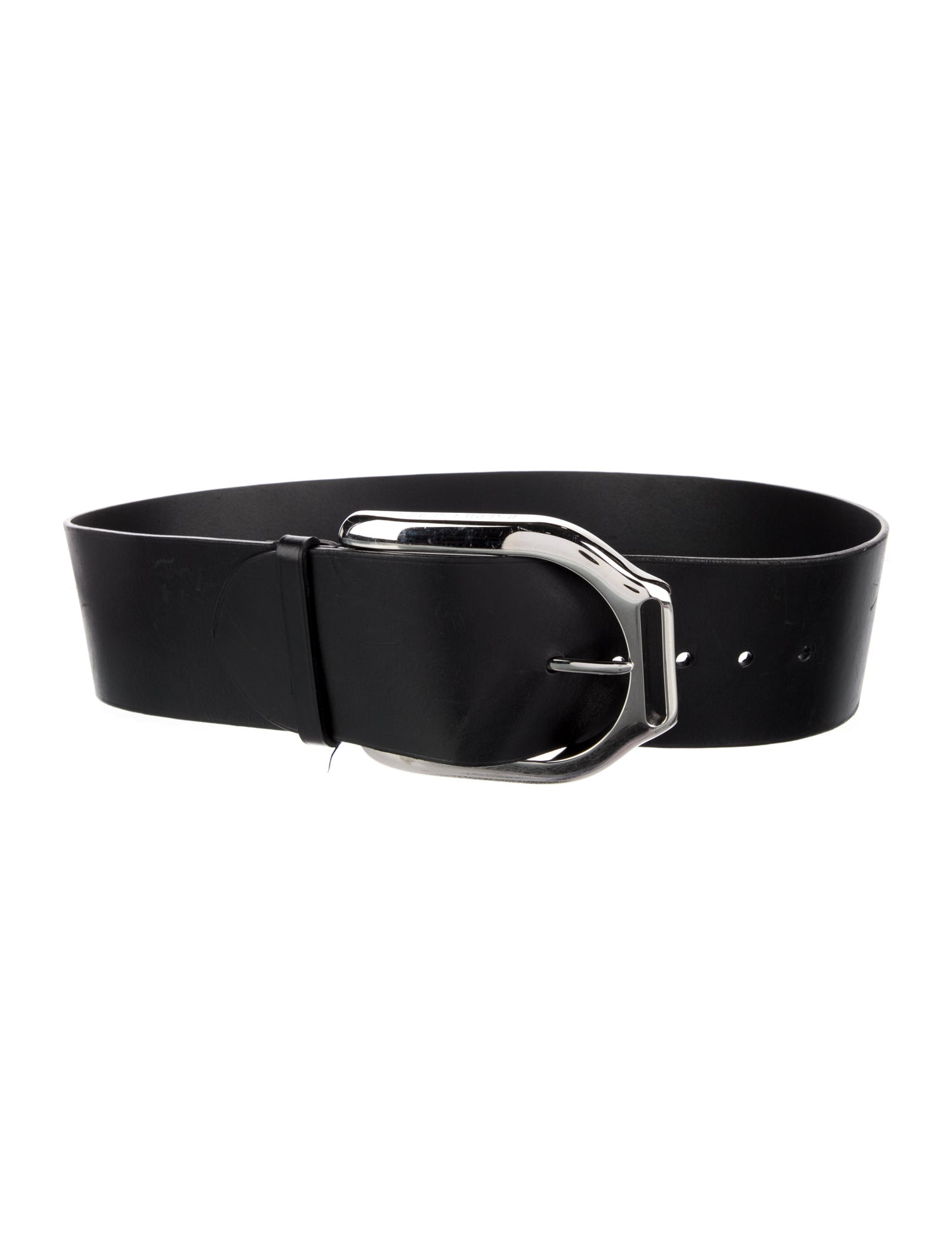 Ralph Lauren Wide Leather Waist Belt