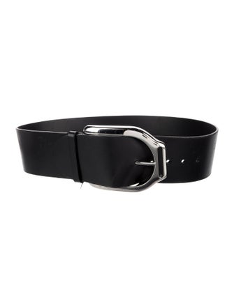 Ralph Lauren Wide Leather Waist Belt