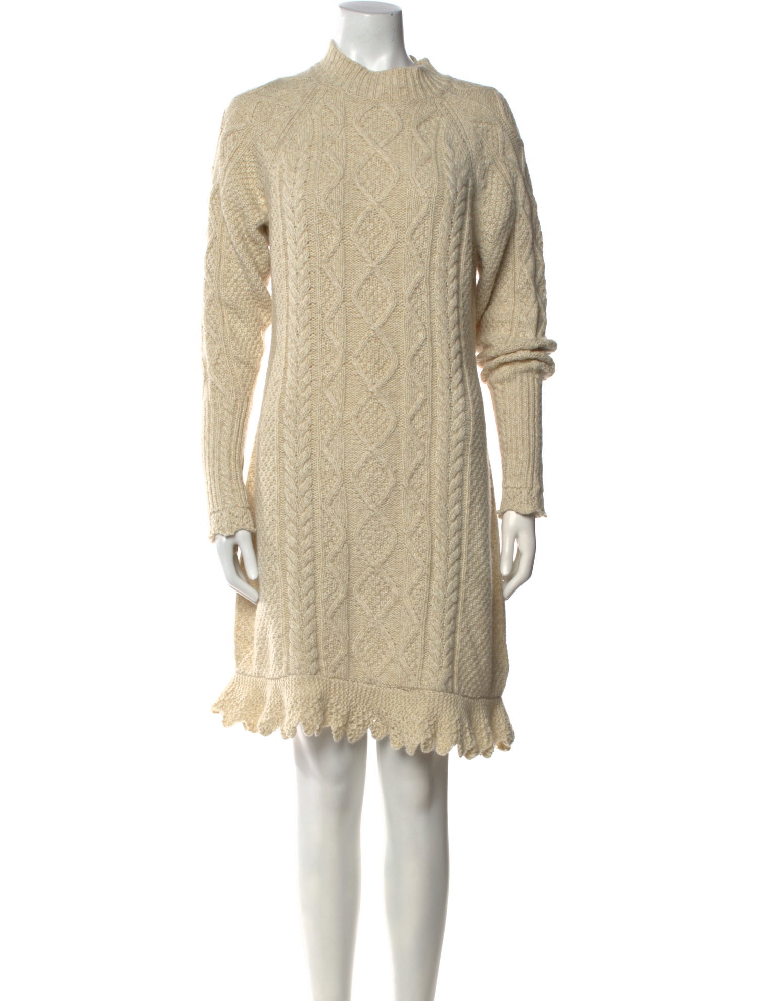 Ralph Lauren Wool Knee-Length Dress