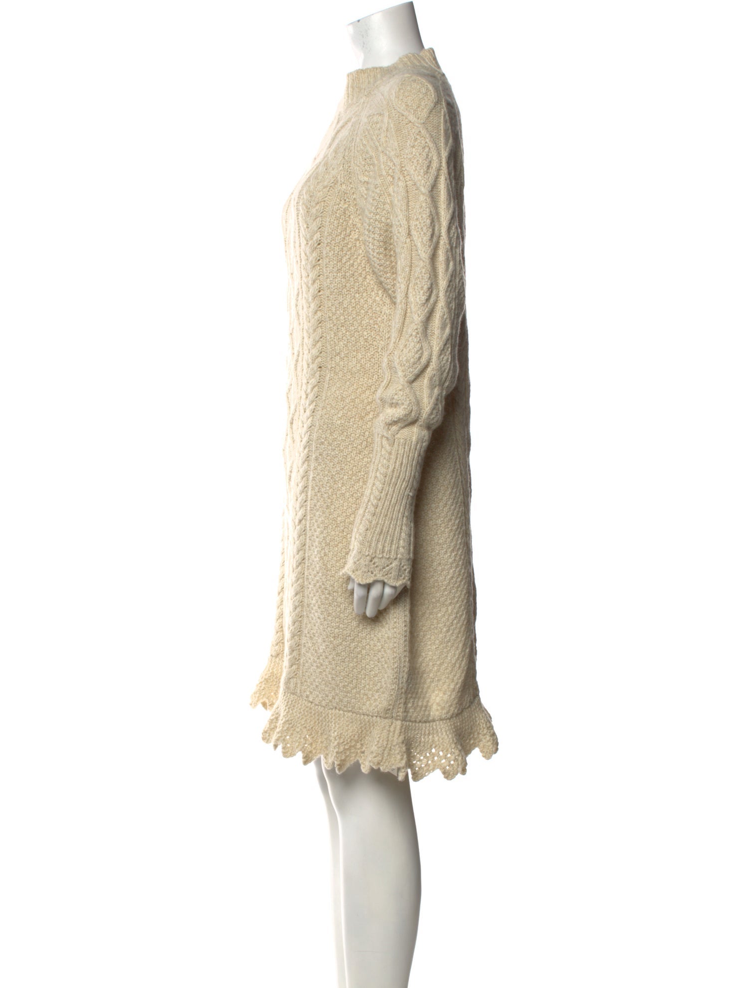 Ralph Lauren Wool Knee-Length Dress