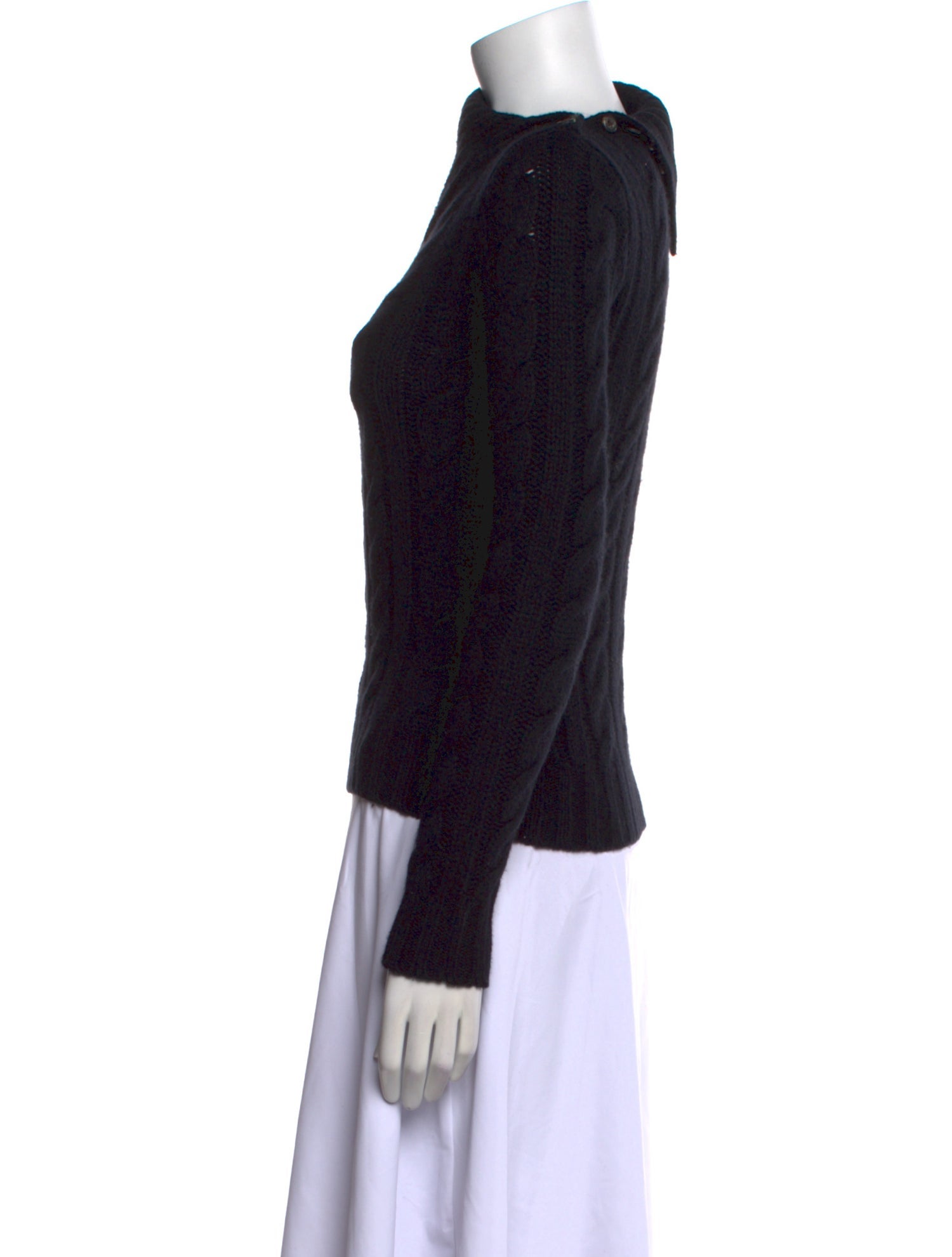 Ralph Lauren Wool Mock Neck Sweater