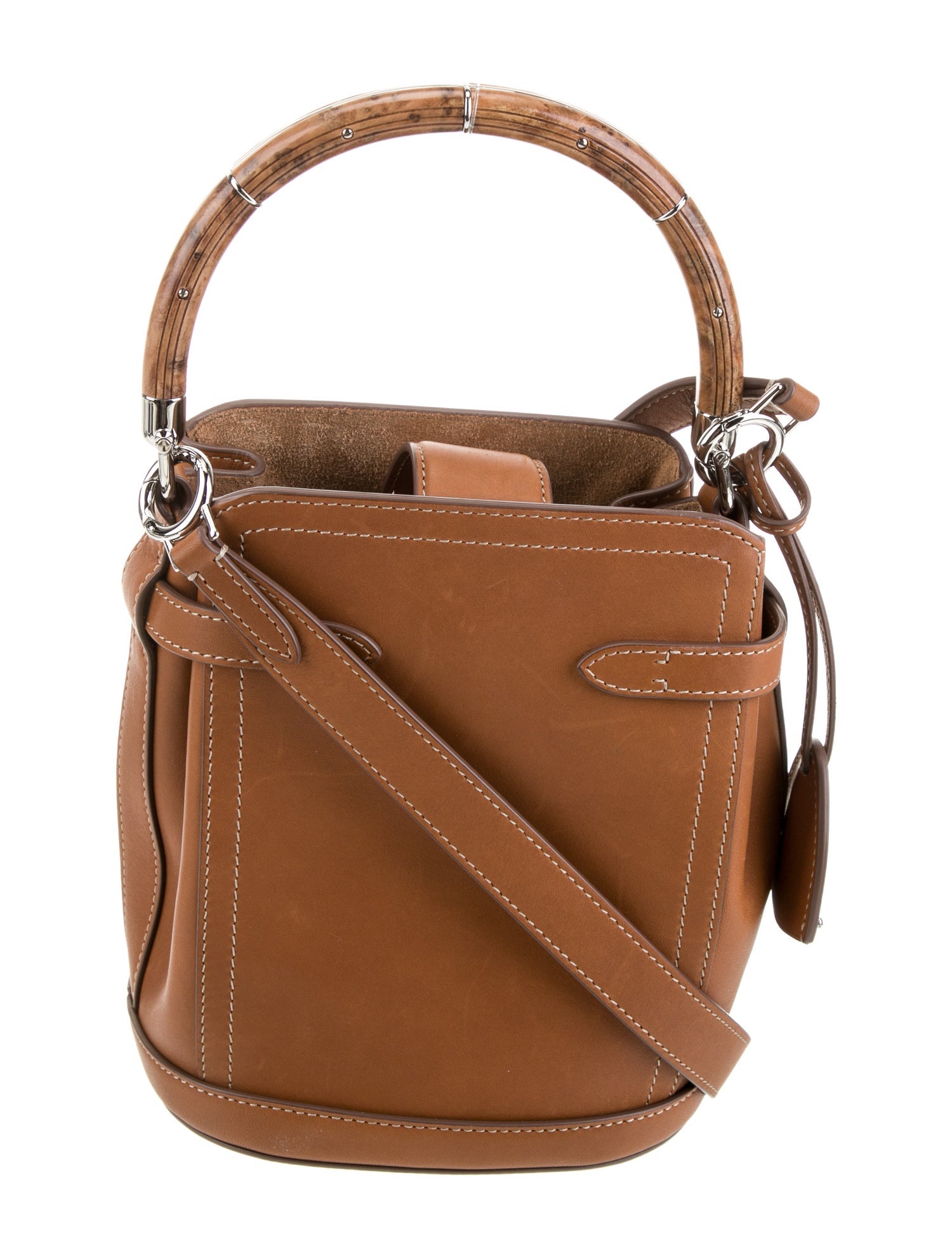 Ralph Lauren Leather Bucket Bag