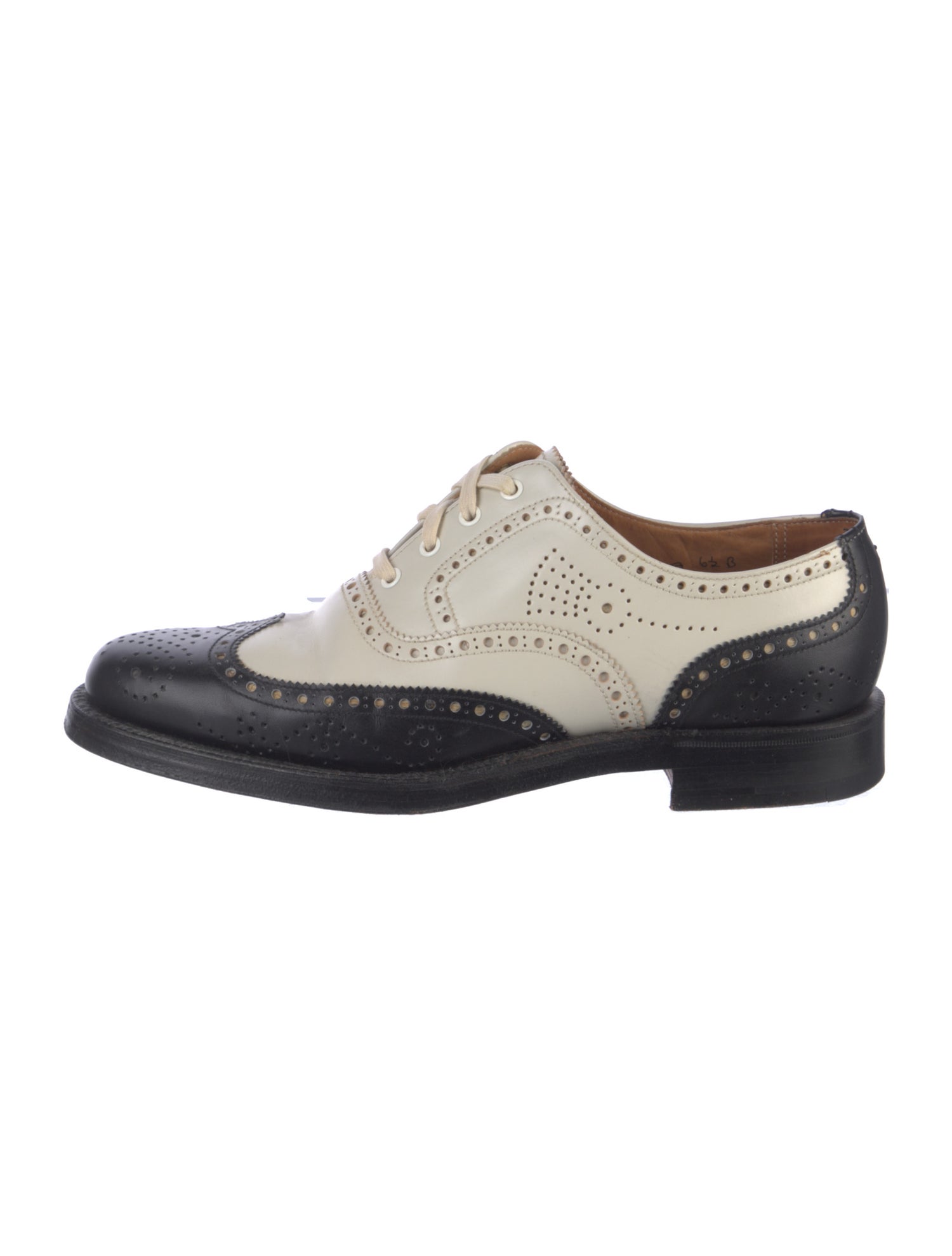 Ralph Lauren Leather Lasercut Accents Oxfords