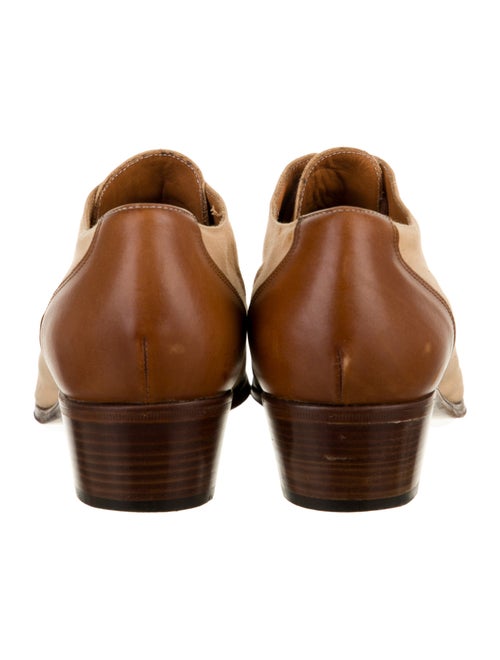 Ralph Lauren Canvas Colorblock Pattern Pumps