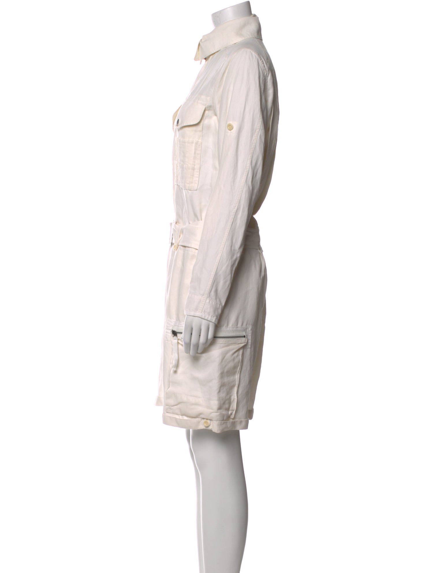 Ralph Lauren Linen Turtleneck Romper