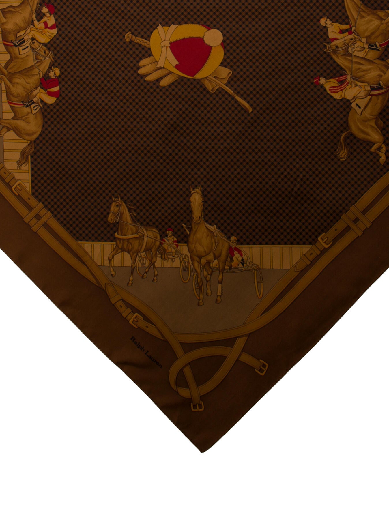 Ralph Lauren Silk Printed Scarf