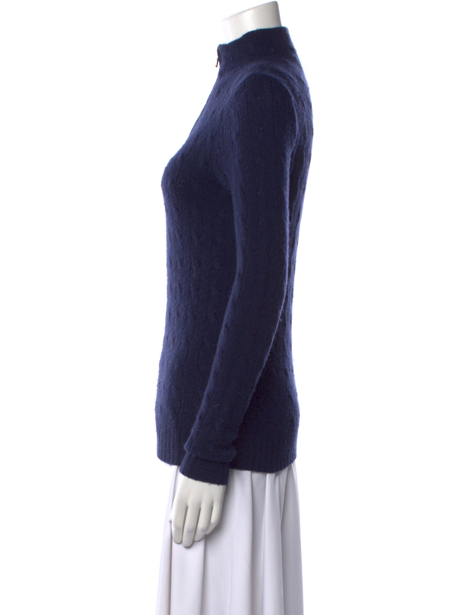 Ralph Lauren Cashmere Mock Neck Sweater