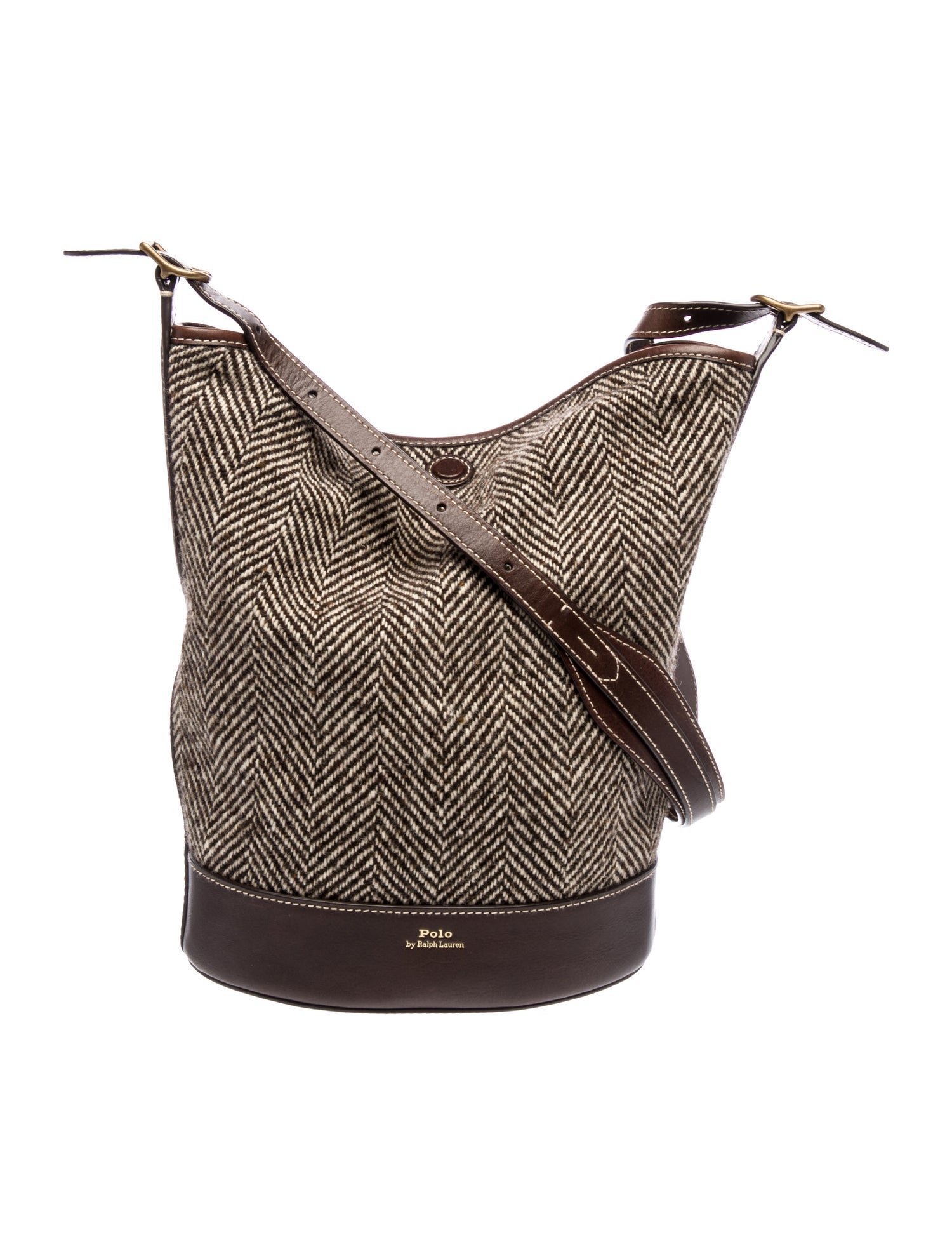 Ralph Lauren Tweed Hobo