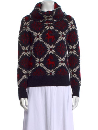 Ralph Lauren Wool Printed Sweater