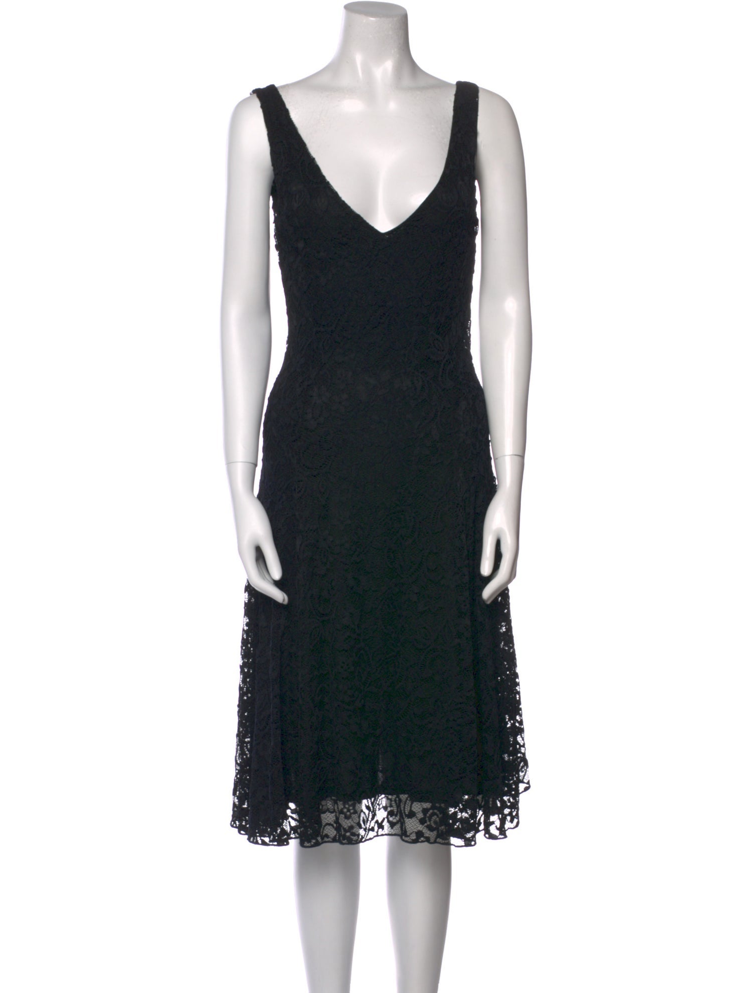 Ralph Lauren Nylon Midi Length Dress