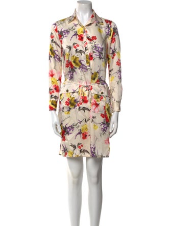 Ralph Lauren Floral Print Mini Dress