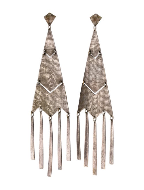 Ralph Lauren Geometric Chandelier Earrings