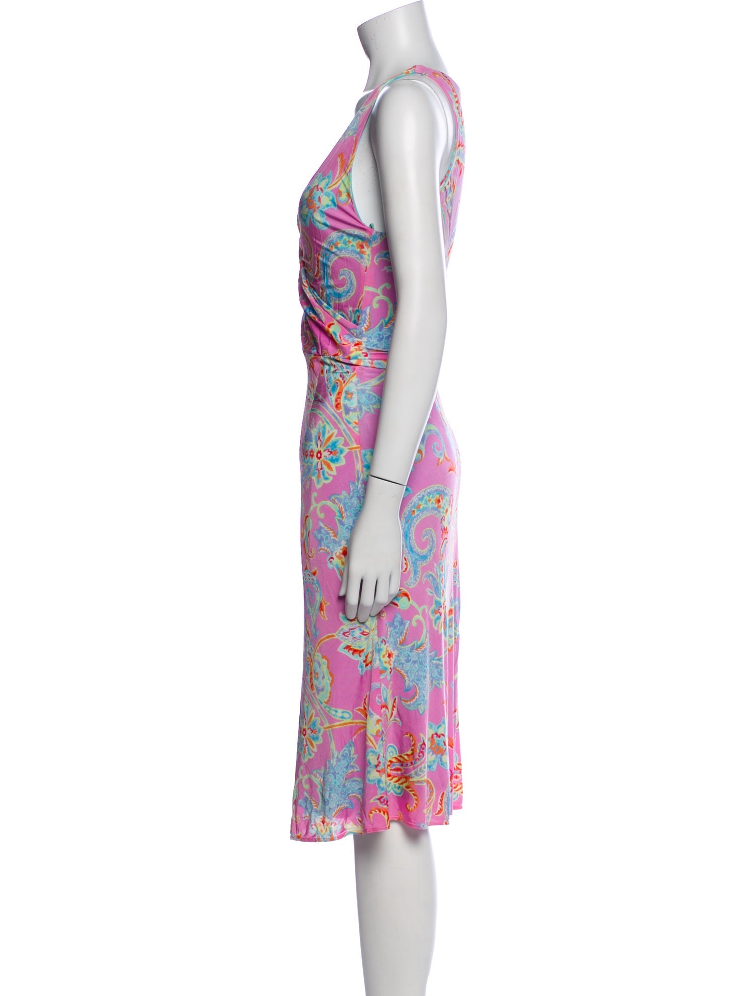 Ralph Lauren Printed Midi Length Dress