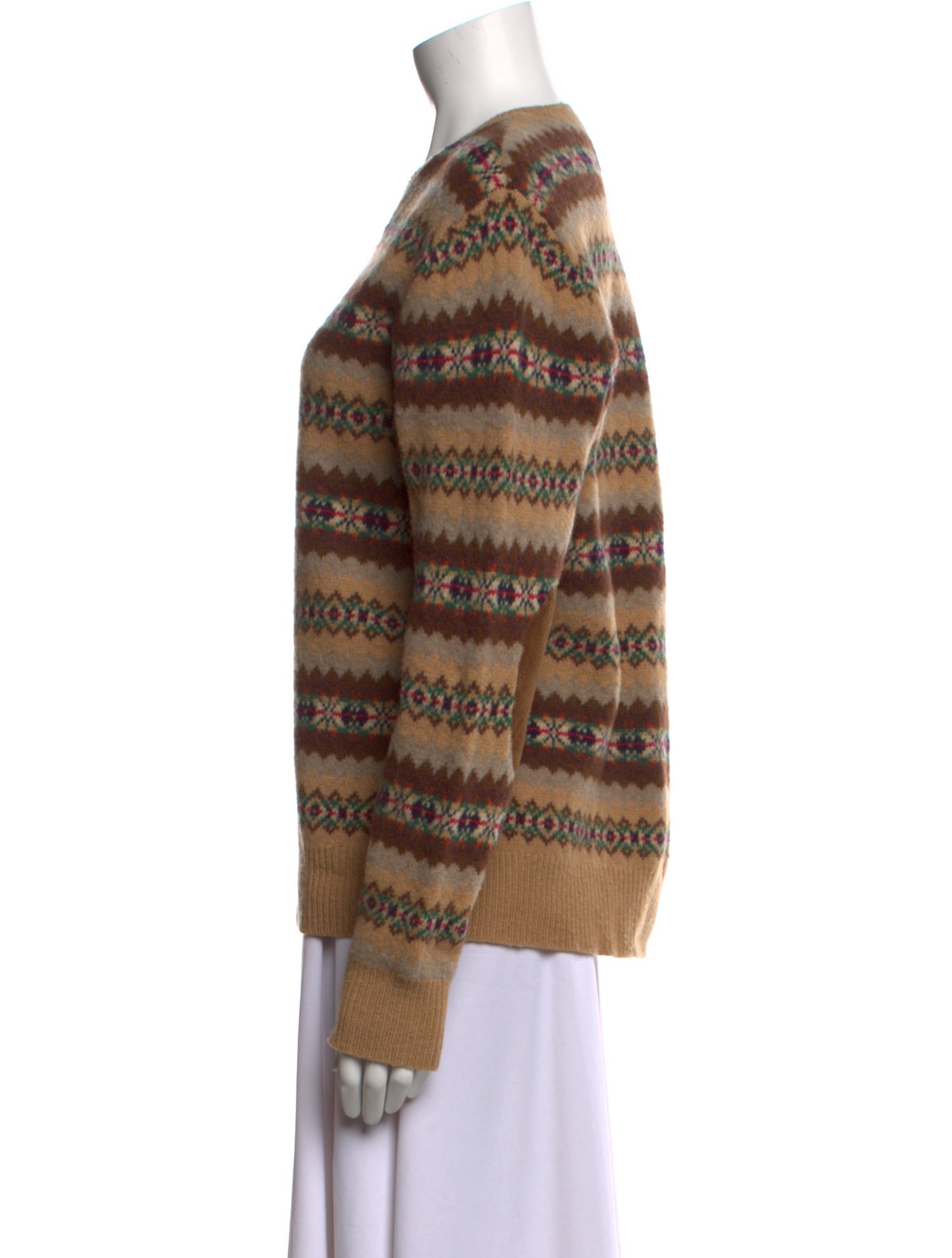 Ralph Lauren Lambswool Printed Sweater