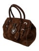 Ralph Lauren Suede Top Handle Bag