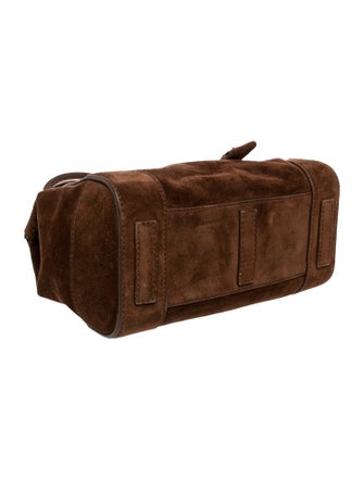 Ralph Lauren Suede Top Handle Bag