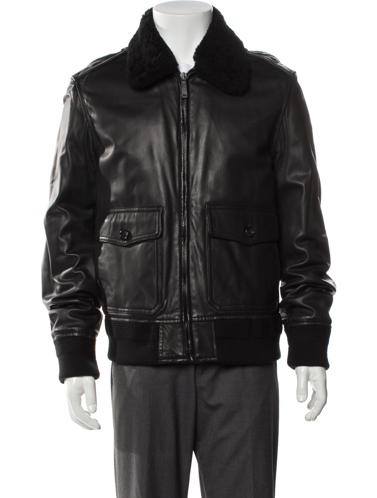 Ralph Lauren Lambskin Utility Jacket w/ Tags