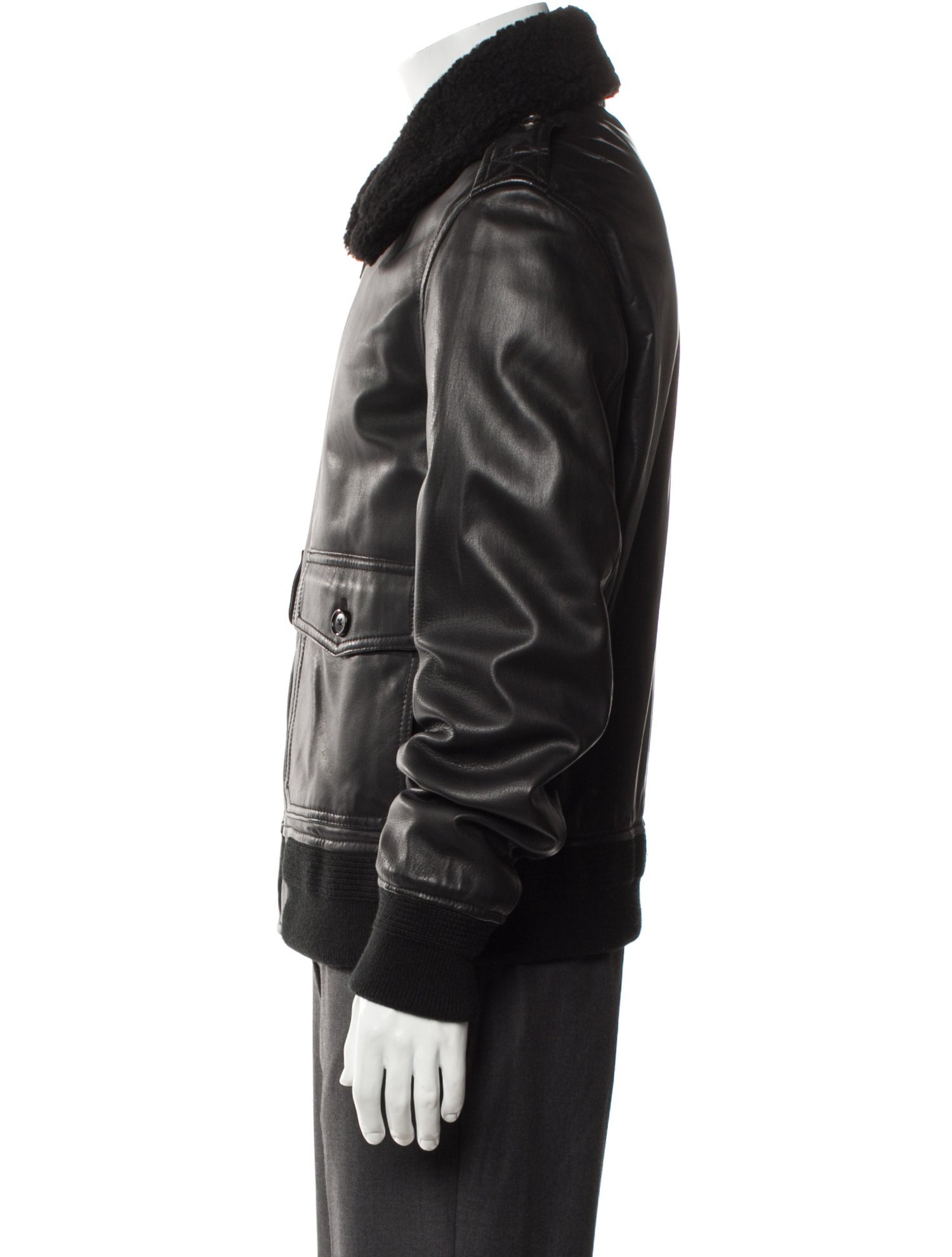 Ralph Lauren Lambskin Utility Jacket w/ Tags