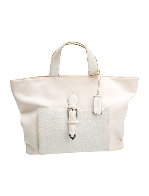 Ralph Lauren Leather Top Handle Bag