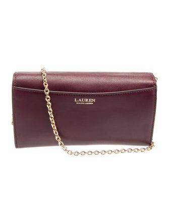Lauren Ralph Lauren Leather Clutch
