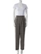 Ralph Lauren Wool Plaid Print Pant Set