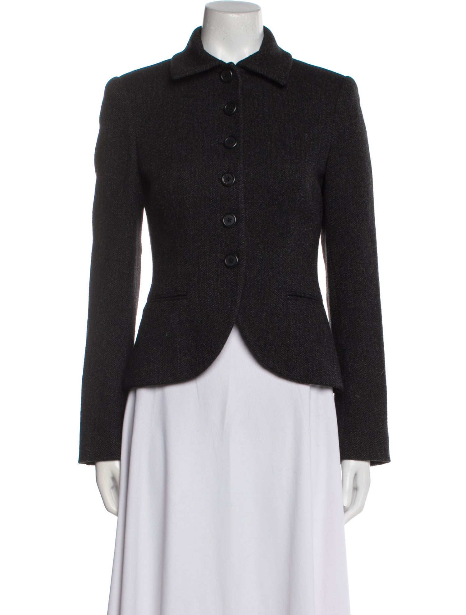 Ralph Lauren Camel Hair Tweed Pattern Evening Jacket