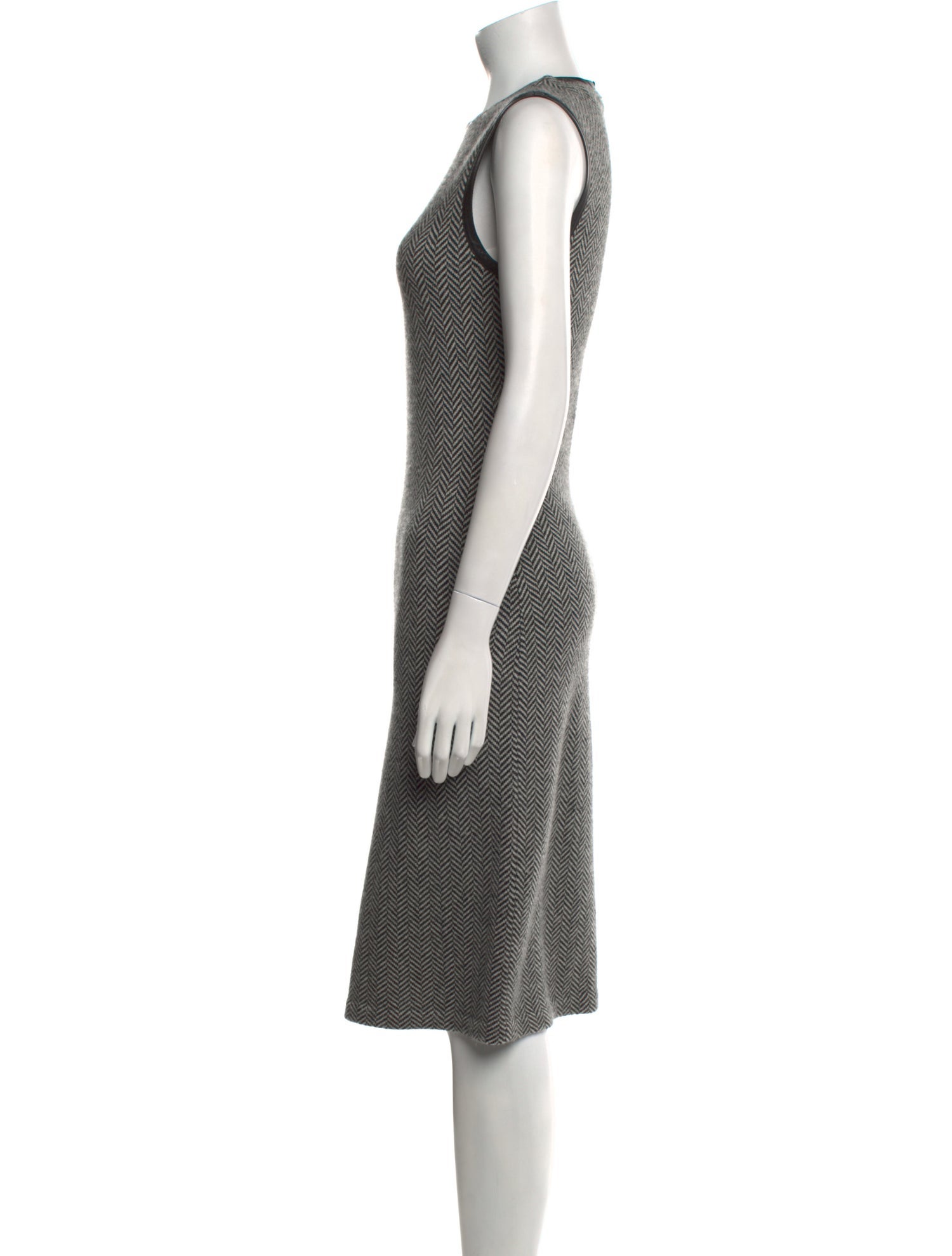 Ralph Lauren Cashmere Midi Length Dress