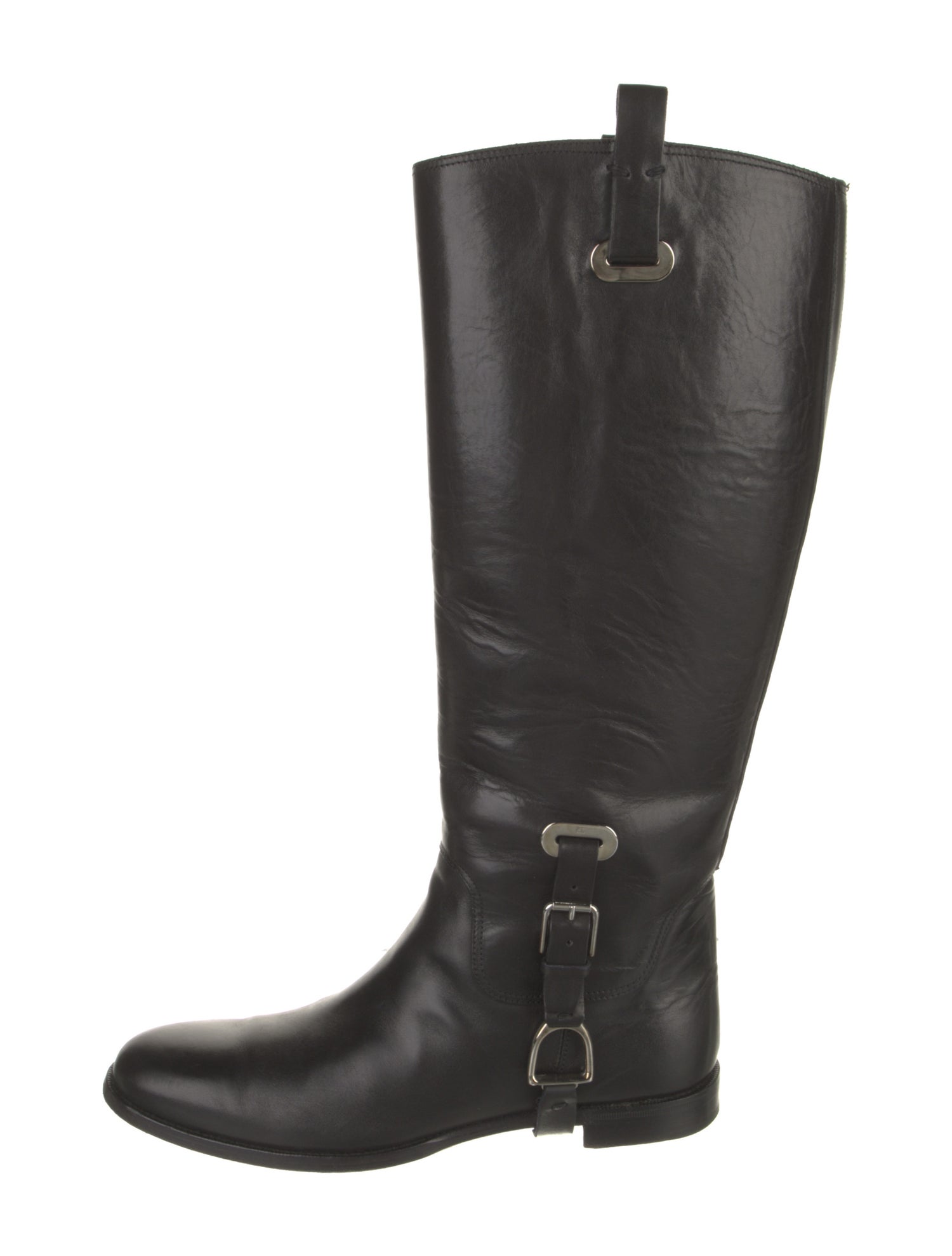 Ralph Lauren Leather Riding Boots