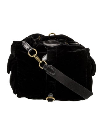 Ralph Lauren Velvet Messenger Bag