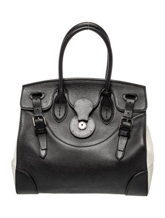 Ralph Lauren Leather Top Handle Bag