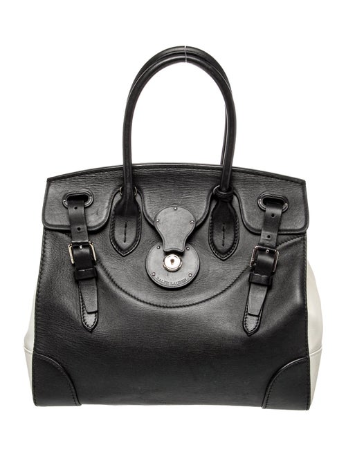 Ralph Lauren Leather Top Handle Bag