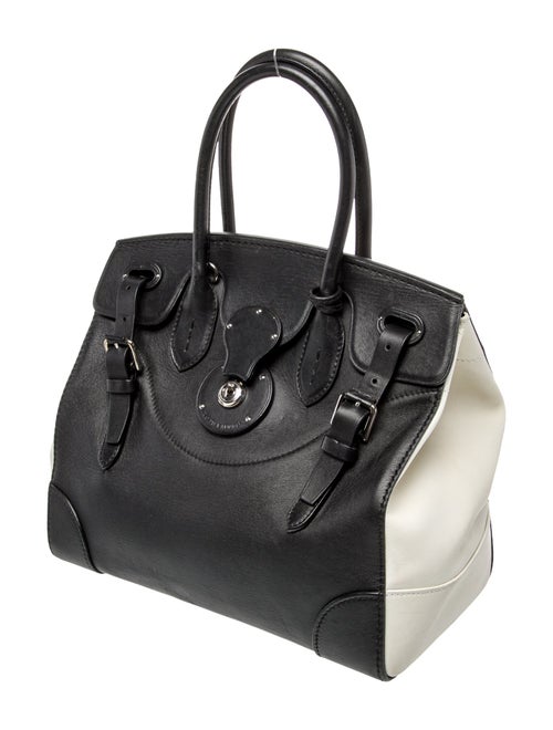 Ralph Lauren Leather Top Handle Bag