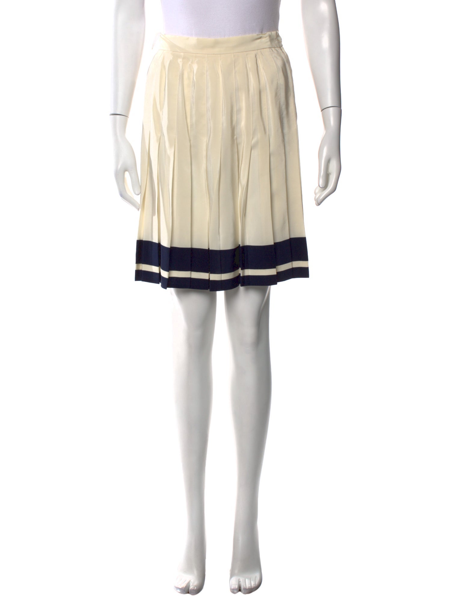 Ralph Lauren Silk Knee-Length Skirt