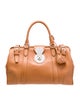 Ralph Lauren Collection Leather Top Handle Bag