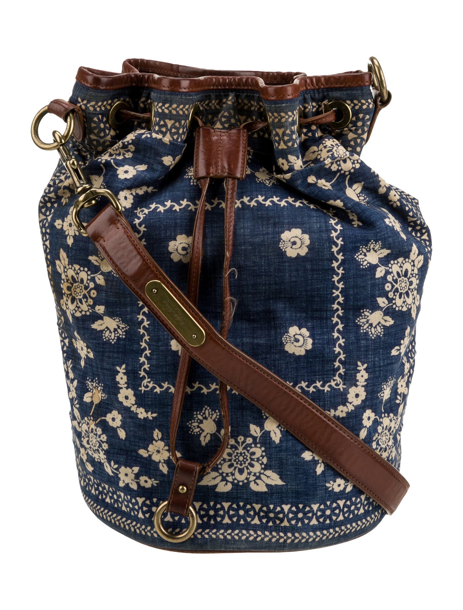 Ralph Lauren Nylon Bucket Bag