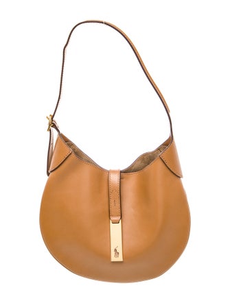 Ralph Lauren Leather Top Handle Bag